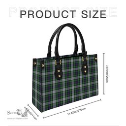 Scottish MacKenzie Dress Tartan Leather Bag for Women Scottish Plaid Tartan Plaid - ScotsTee - scotstee.com