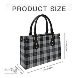 Scottish MacRae Dress Tartan Leather Bag for Women Scottish Plaid Tartan Plaid - ScotsTee - scotstee.com