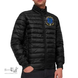 Scottish House of MACCOTTER Coat of Arms Family Crest Ireland Padded Jacket Irish Jackets