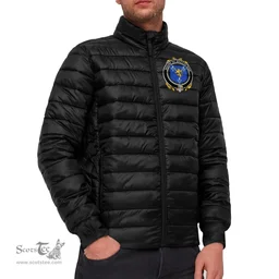 Scottish House of MACCOLGAN Coat of Arms Family Crest Ireland Padded Jacket Irish Jackets