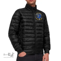 Scottish House of O'MOLONY Coat of Arms Family Crest Ireland Padded Jacket Irish Jackets