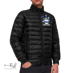 Scottish Meighe Coat of Arms Family Crest Ireland Padded Jacket Irish Jackets