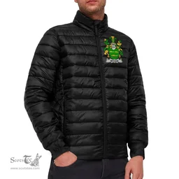 Scottish McCain or O'Kane Coat of Arms Family Crest Ireland Padded Jacket Irish Jackets