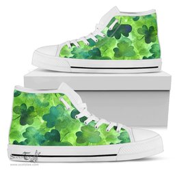 Irish Coat of Arms Family Crest Ireland High Top Shoes - Shamrock 10 A1