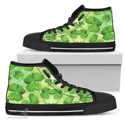 Irish Coat of Arms Family Crest Ireland High Top Shoes - Shamrock 06 A1