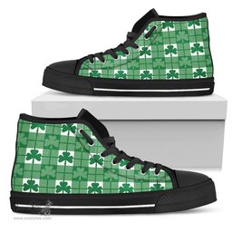 Irish Coat of Arms Family Crest Ireland High Top Shoes - Shamrock 04 A1