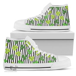 Irish Coat of Arms Family Crest Ireland High Top Shoes - Shamrock 01 A1
