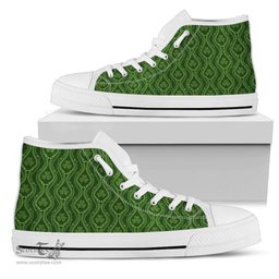 Irish Coat of Arms Family Crest Ireland High Top Shoes - Shamrock 11 A1