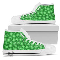 Irish Coat of Arms Family Crest Ireland High Top Shoes - Shamrock 05 A1