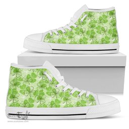 Irish Coat of Arms Family Crest Ireland High Top Shoes - Shamrock 07 A1