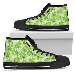 Irish Coat of Arms Family Crest Ireland High Top Shoes - Shamrock 07 A1