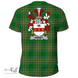 Irish Disney Coat of Arms Family Crest Ireland T Shirt Irish National Tartan Irish County T Shirts