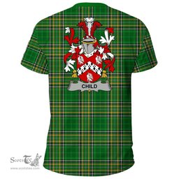 Irish Child Coat of Arms Family Crest Ireland T Shirt Irish National Tartan Irish County T Shirts