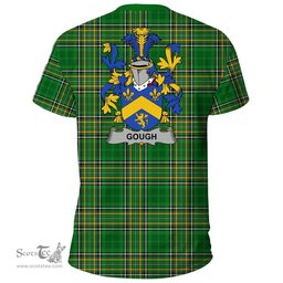Irish Gough Coat of Arms Family Crest Ireland T Shirt Irish National Tartan Irish County T Shirts