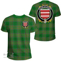 Irish House of BARRY Coat of Arms Family Crest Ireland T Shirt Irish National Tartan Irish County T Shirts