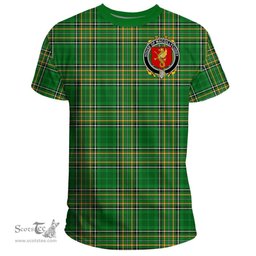 Irish House of MACGILLYCUDDY Coat of Arms Family Crest Ireland T Shirt Irish National Tartan Irish County T Shirts