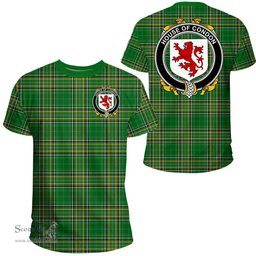 Irish House of CONDON Coat of Arms Family Crest Ireland T Shirt Irish National Tartan Irish County T Shirts