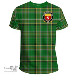 Irish House of MACQUILLAN Coat of Arms Family Crest Ireland T Shirt Irish National Tartan Irish County T Shirts
