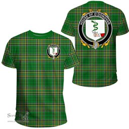 Irish House of O'DONOVAN Coat of Arms Family Crest Ireland T Shirt Irish National Tartan Irish County T Shirts