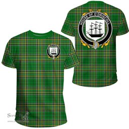 Irish House of O'DRISCOLL Coat of Arms Family Crest Ireland T Shirt Irish National Tartan Irish County T Shirts