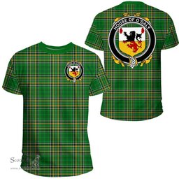 Irish House of O'DALY Coat of Arms Family Crest Ireland T Shirt Irish National Tartan Irish County T Shirts