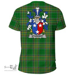 Irish Studdert Coat of Arms Family Crest Ireland T Shirt Irish National Tartan Irish County T Shirts