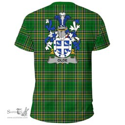 Irish Olde Coat of Arms Family Crest Ireland T Shirt Irish National Tartan Irish County T Shirts