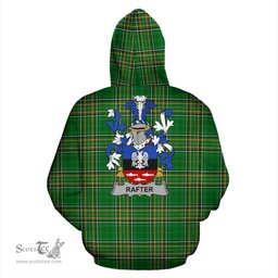 Scottish Rafter Coat of Arms Family Crest Ireland Hoodie Irish National Tartan Irish County Hoodie