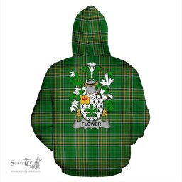 Scottish Flower Coat of Arms Family Crest Ireland Hoodie Irish National Tartan Irish County Hoodie