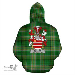 Scottish Fuller Coat of Arms Family Crest Ireland Hoodie Irish National Tartan Irish County Hoodie