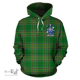 Scottish Magill Coat of Arms Family Crest Ireland Hoodie Irish National Tartan Irish County Hoodie