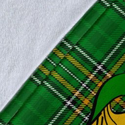 Scottish Homan or Howman Coat of Arms Family Crest Ireland Blanket Irish National Tartan Irish County Blanket