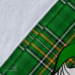 Scottish Finnerty or O'Finaghty Coat of Arms Family Crest Ireland Blanket Irish National Tartan Irish County Blanket