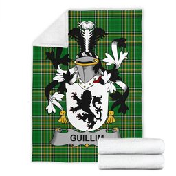 Scottish Guillim Coat of Arms Family Crest Ireland Blanket Irish National Tartan Irish County Blanket