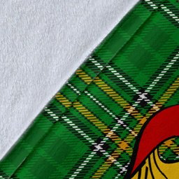 Scottish Rich Coat of Arms Family Crest Ireland Blanket Irish National Tartan Irish County Blanket