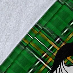 Scottish Duane or O'Devine Coat of Arms Family Crest Ireland Blanket Irish National Tartan Irish County Blanket