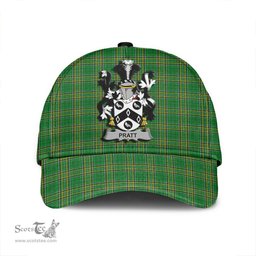 Scottish Pratt Coat of Arms Family Crest Ireland Cap Irish National Tartan Irish County Cap