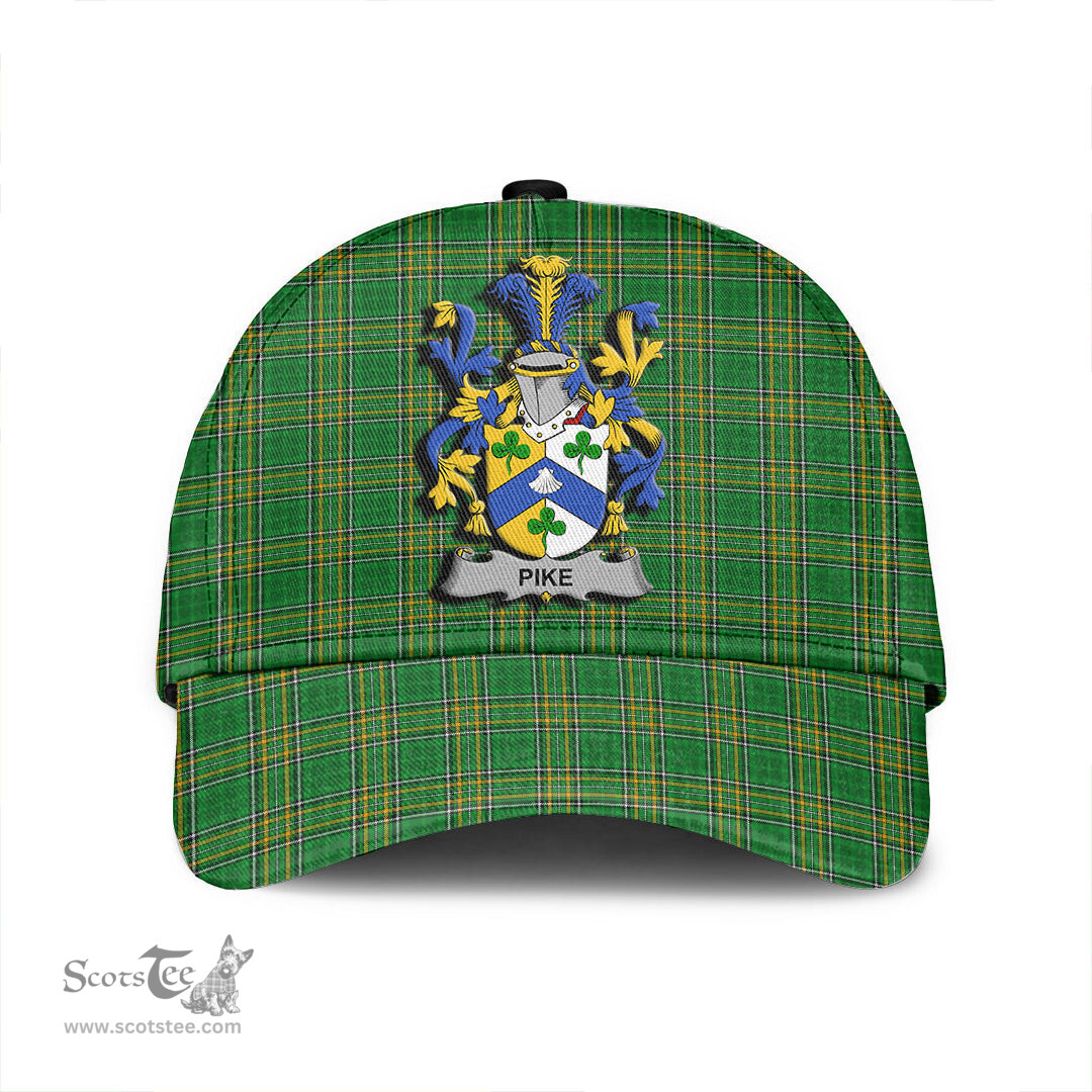 Scottish Pike Coat of Arms Family Crest Ireland Cap Irish National Tartan Irish County Cap