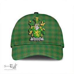 Scottish Shane or McShane Coat of Arms Family Crest Ireland Cap Irish National Tartan Irish County Cap