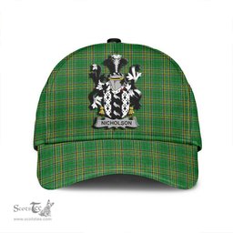 Scottish Nicholson Coat of Arms Family Crest Ireland Cap Irish National Tartan Irish County Cap