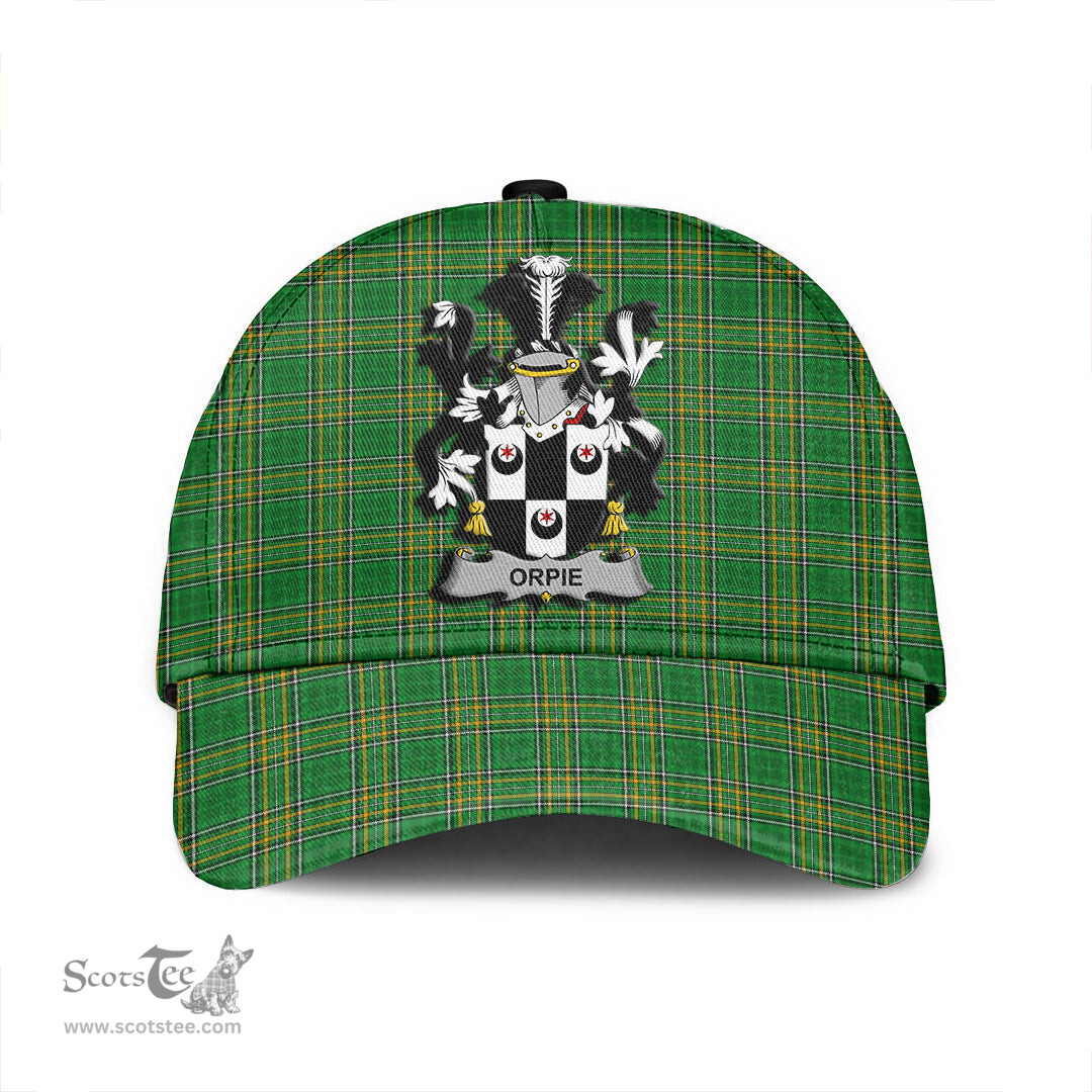 Scottish Orpie Coat of Arms Family Crest Ireland Cap Irish National Tartan Irish County Cap