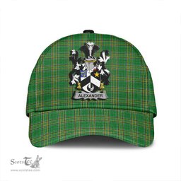 Scottish Alexander Coat of Arms Family Crest Ireland Cap Irish National Tartan Irish County Cap