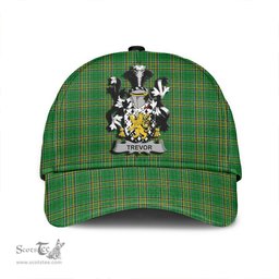 Scottish Trevor Coat of Arms Family Crest Ireland Cap Irish National Tartan Irish County Cap