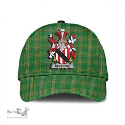 Scottish Delahyde Coat of Arms Family Crest Ireland Cap Irish National Tartan Irish County Cap