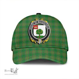 Scottish House of MACENCHROE Coat of Arms Family Crest Ireland Cap Irish National Tartan Irish County Cap
