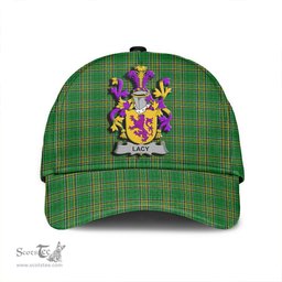 Scottish Lacy or De Lacy Coat of Arms Family Crest Ireland Cap Irish National Tartan Irish County Cap