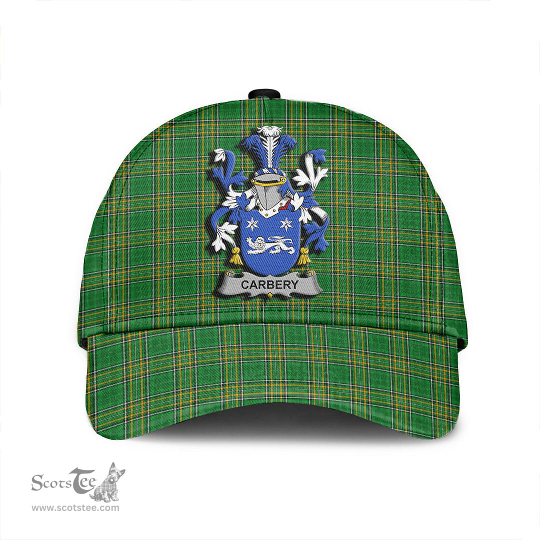 Scottish Carbery Coat of Arms Family Crest Ireland Cap Irish National Tartan Irish County Cap