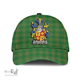Scottish Chatterton Coat of Arms Family Crest Ireland Cap Irish National Tartan Irish County Cap