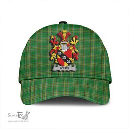 Scottish Ivers Coat of Arms Family Crest Ireland Cap Irish National Tartan Irish County Cap