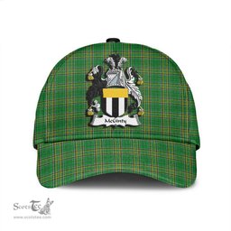 Scottish McGinty Coat of Arms Family Crest Ireland Cap Irish National Tartan Irish County Cap